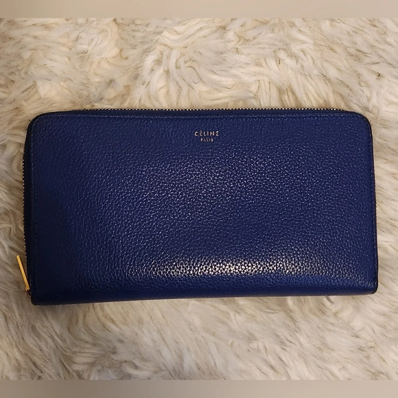 Celine Phoebe Philo Zip Around Long Wallet - Picture 1 of 15
